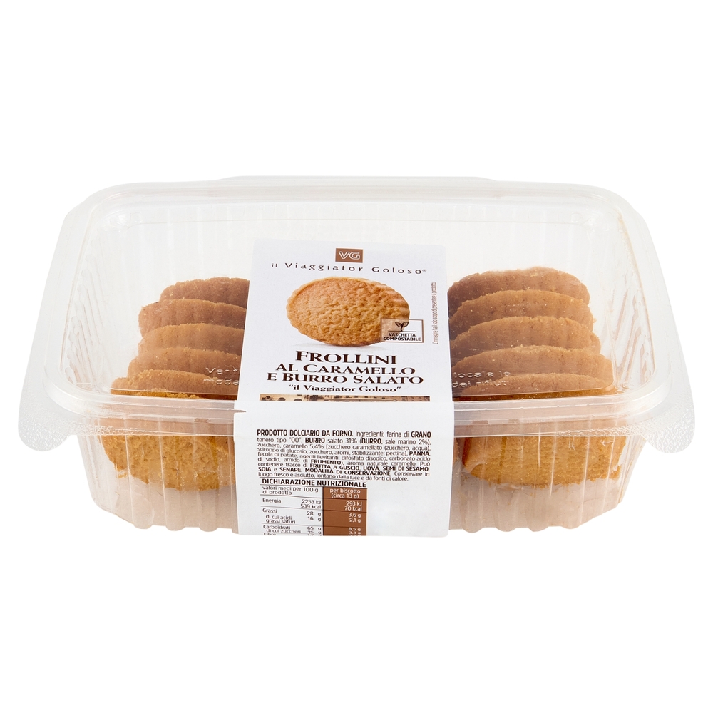 Frollini al Caramello Salato e Burro Salato Il Viaggiator Goloso